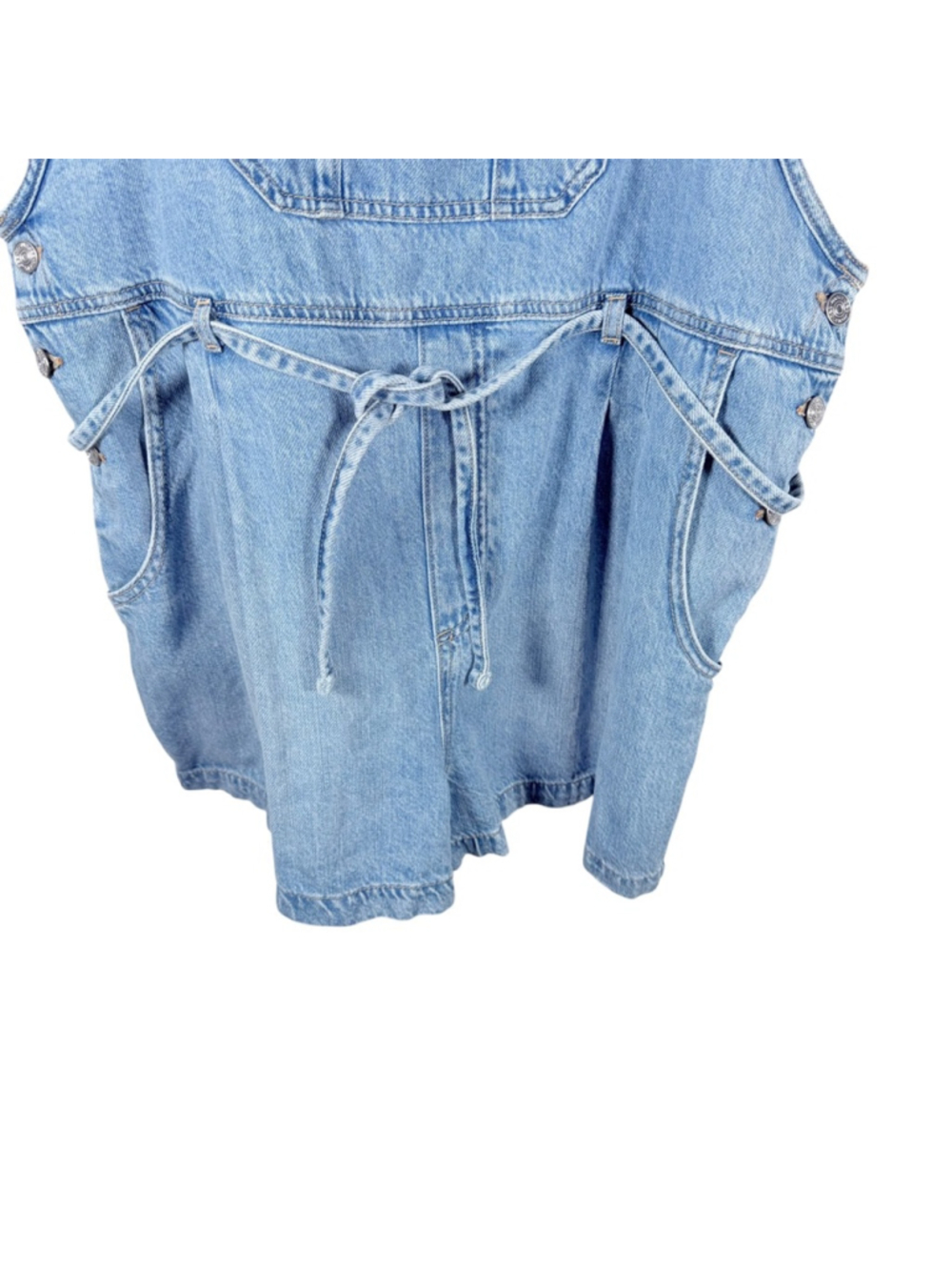 M Jeans Maurices Denim Shorts Jumpsuit Shortall Overalls 100% Cotton Size XXL - Picture 8 of 11